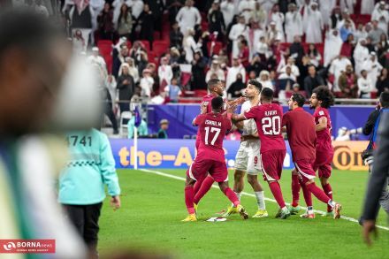 حرکتی که درگیری میان بازیکنان ایران و قطر کلید زد (عکس)